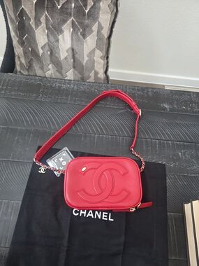 Chanel Red Bum Bag
